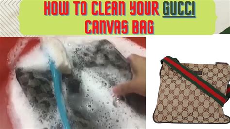 how to clean your gucci wallet|Gucci shoulder bag cleaning.